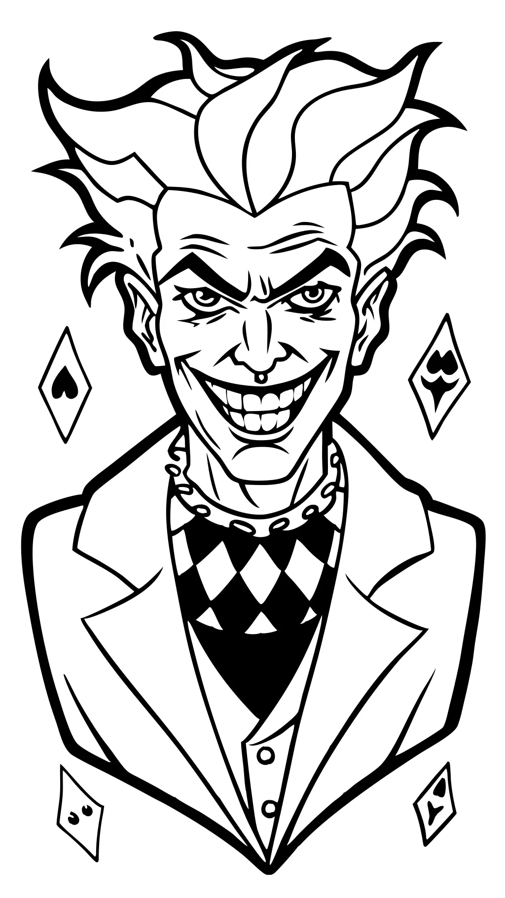 coloring pages of joker